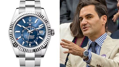 rolex roger federer model|roger federer rolex wimbledon.